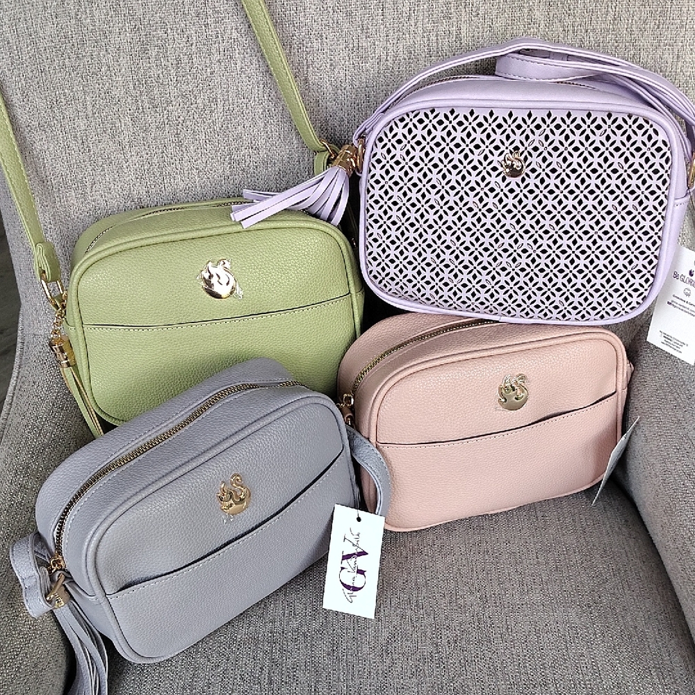 🩷 Gloria Vanderbilt Crossbody Purse! Blush. New With Tags! - Picture 10 of 10